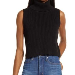 french connection sleeveless turtleneck